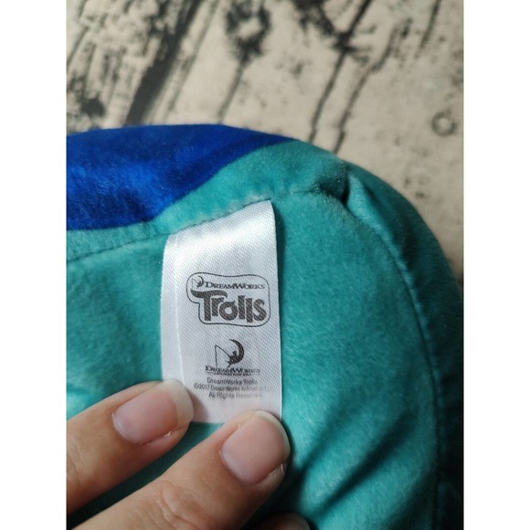 DreamWorks Trolls Cubd Collectibles Branch Block Plush Stuffed Animal Toy 4" - Picture 4 of 5